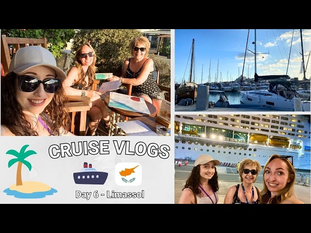 MEDITERRANEAN CRUISE VLOGS 🇨🇾🛳️ | Episode 6 - Limassol, Art Auction, and Ice Show!