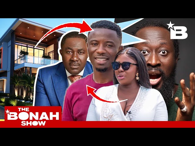 Despite, East Legon Millionaires & Tracey Boakye, Join Kwaku Manu to Unveil His 6 Bedroom Mansion 🏠