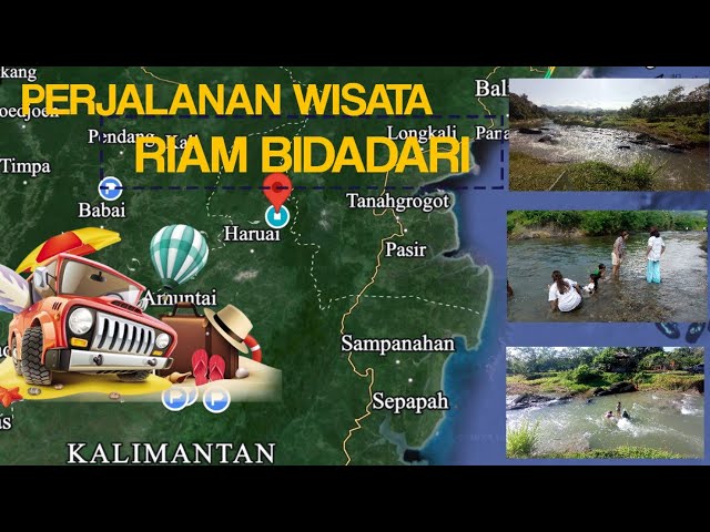 Road Trip 270 KM Wisata Riam Bidadari Muara Uya Tabalong Kalsel