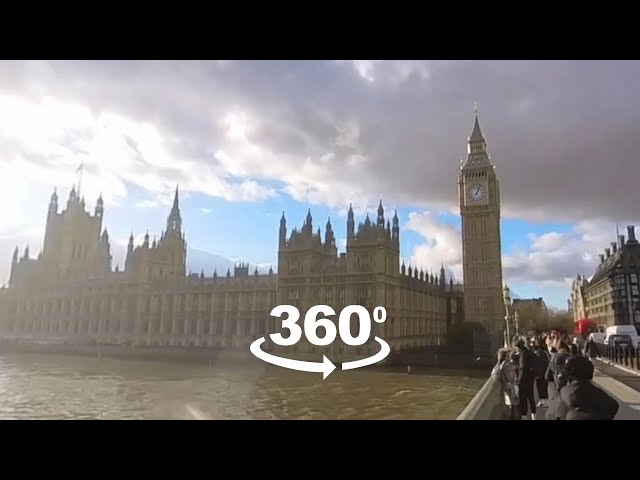 Walking through London - Day 2 - 360 Vlog