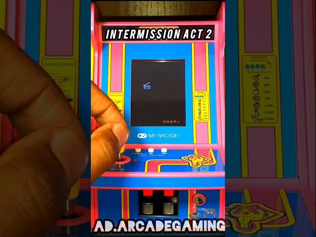 Ms. Pac-Man [Intermission 2] Cutscene My Arcade Micro Player Pro