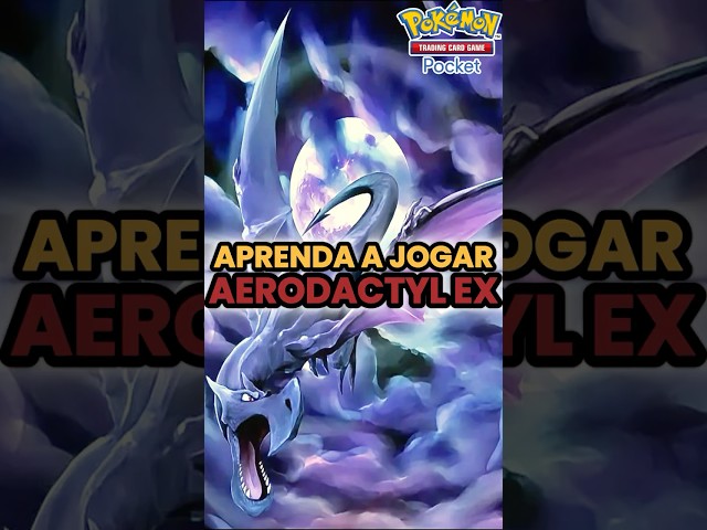 COMO JOGAR DE AERODACTYL EX - POKÉMON TCG POCKET #pokemontcgpocket #pokemon #aerodactyl