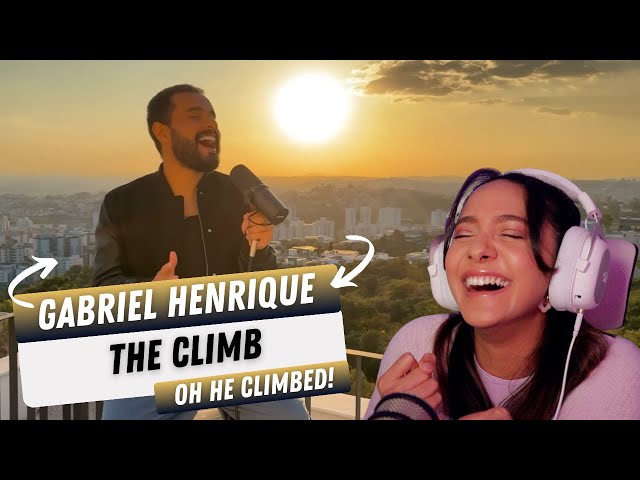 Gabriel Henrique - The Climb (Cover) | REACTION!!