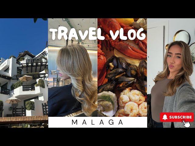 🇪🇸✨TRAVEL VLOG: Exploring Málaga & Costa del Sol! Food, Views & Fun | ZEFINA