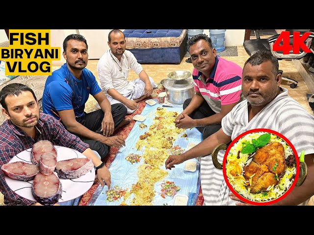 Fish Biryani Party Vlog | Fish Biryani Hindi Urdu Recipe | How To Make Fish Biryani In Hindi | 4K