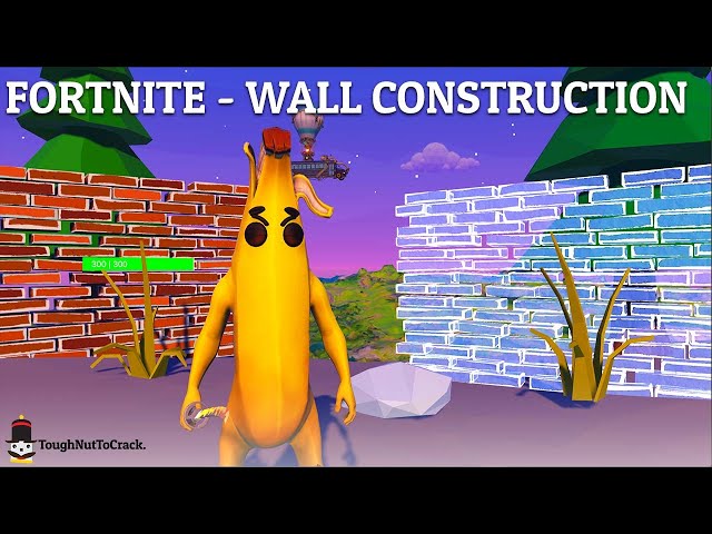 Fortnite Wall Construction in Unity + GIVEAWAY