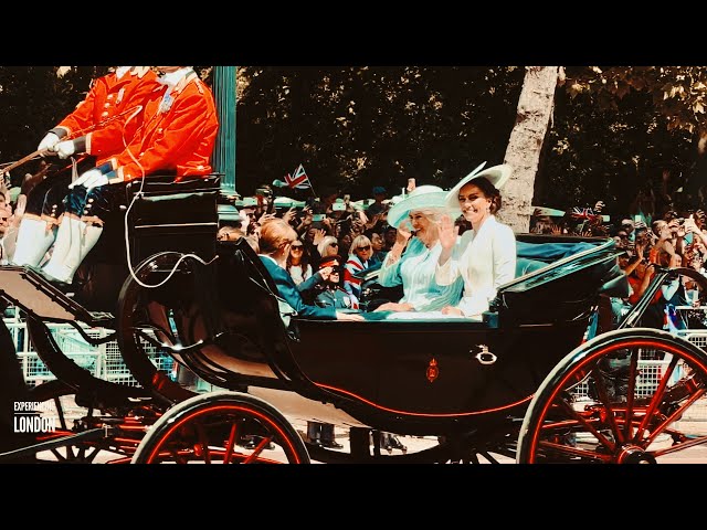 Queen Elizabeth ii Platinum Jubilee at Buckingham palace with the Royal Family in London England Uk