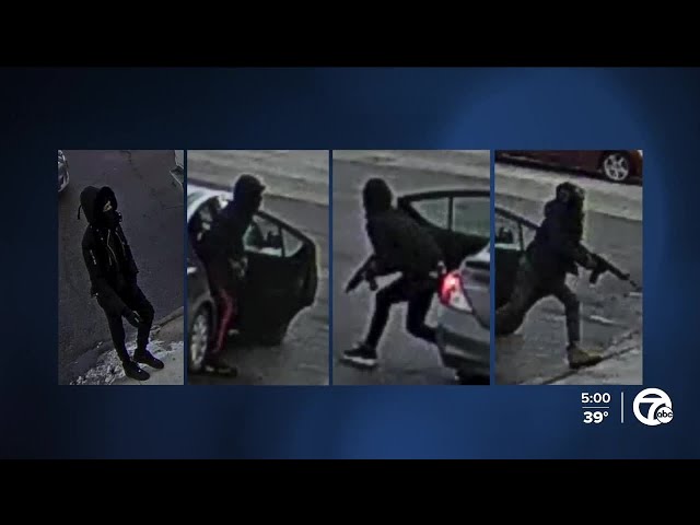 Police searching for four suspects after man killed on Woodward Avenue in daylight