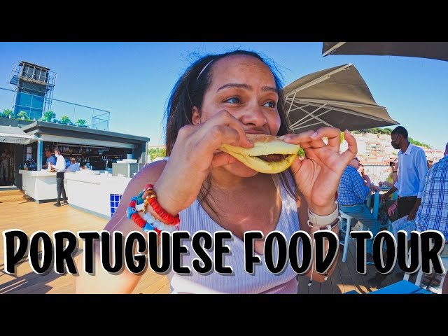 Trying Authentic Portuguese Food For The First Time In Lisbon, Portugal |  Portuguese Food Tour