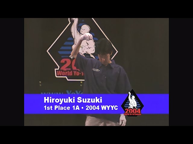 2004 World Yo Yo Contest - Hiroyuki Suzuki (UPSCALE)