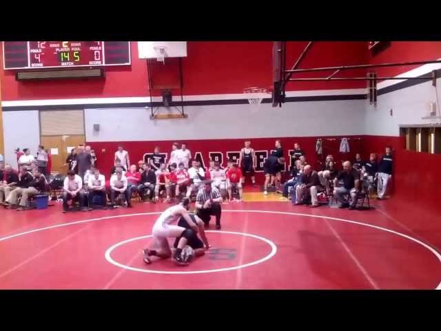 Clearfield Duals Ethan Laird General McLane - Tyler Carowick So Huntington 011813 WBF