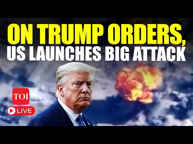 US War LIVE: US Military Launches Huge Air Attack On Trump's Orders Against Top American Enemy