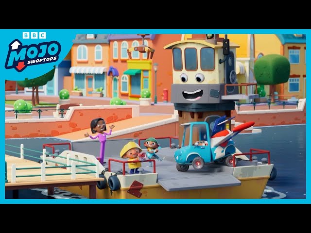 Mojo Mail | E1 S1 Fun Truck Cartoon for Kids Clips | Mojo Swoptops