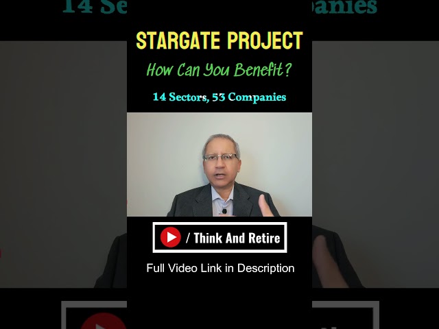 The Stargate AI Project: How Retail Investors Can Profit #shorts #youtubeshorts #viralshorts #ai