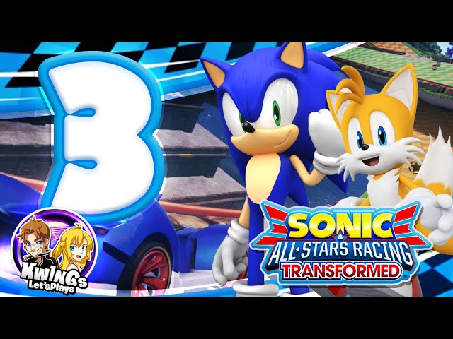 SONIC All Stars RACING Transformed Part 3 Scorching Skies! (Wii U)