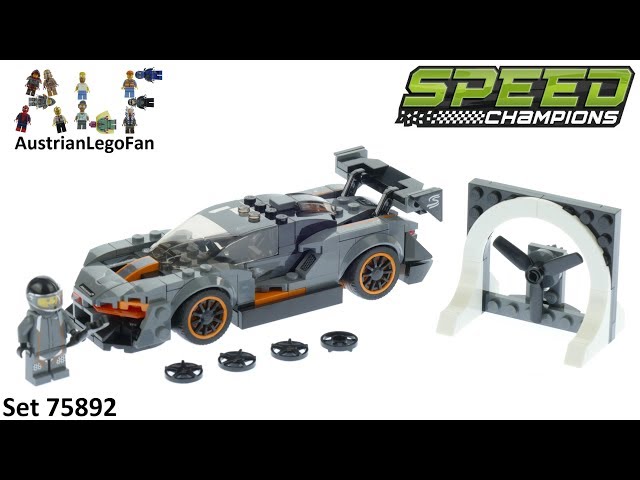 Lego Speed Champions 75892 McLaren Senna - Lego 75892 Speed Build