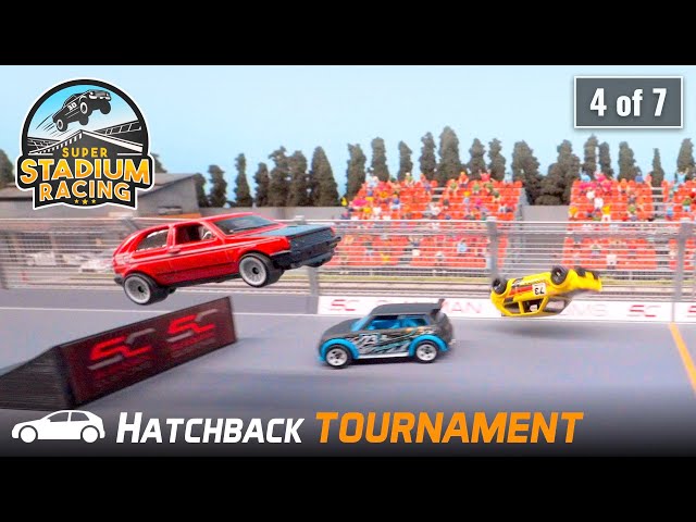 Hatchback Tournament (4 of 7) Can He Win? #diecastracing