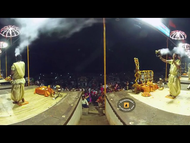 Dashashwamedh Ghat |  Ganga Aarti | Varanasi | Watch 360 VR Video