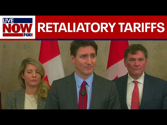 BREAKING: Canada, Mexico order retaliatory tariffs in response to President Trump | LiveNOW from FOX