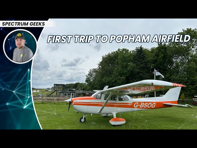 Flight from Gloucester to Popham // Cessna 172 // General Aviation // UK Pilot