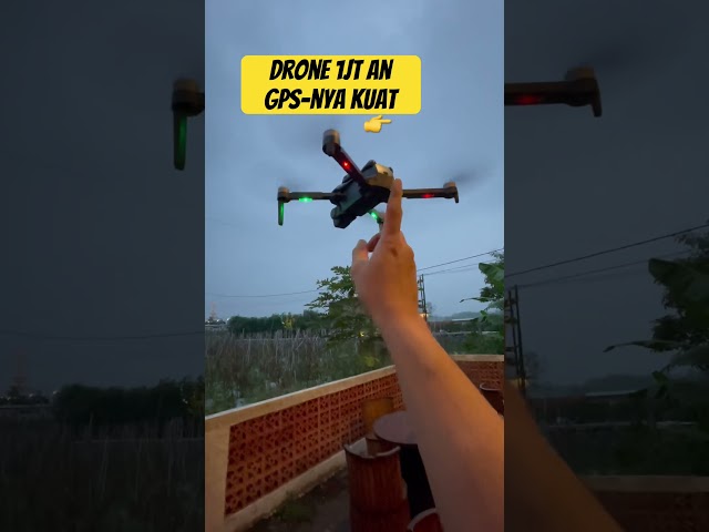 Drone murah 1jt an ada GPS bisa pulang sendiri kalau sinyal hilang.