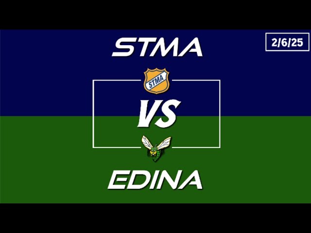 STMA Boys Hockey Vs Edina (VARSITY)