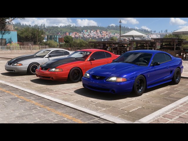 Forza Horizon 5 | 963HP Turbo vs 1007HP Supercharger SN95 Mustang SVT Cobra R - Bridge Street Racing