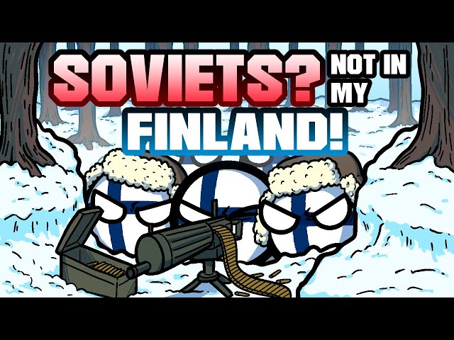 How Finland Defeated Soviet Russia (Almost) | Countryball Finnish Civil War, Winter War & Mannerheim