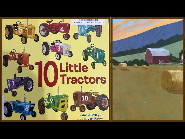 10 Little Tractors 🚜 #kid #readaloud #picturebooks #bedtimestories #counting #education