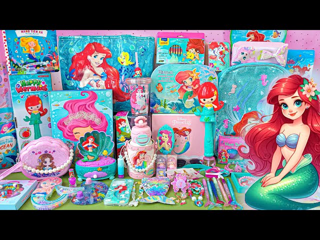 Satisfying with Unboxing Disney Little Mermaid Toys Collection | Review Toys | ASMR