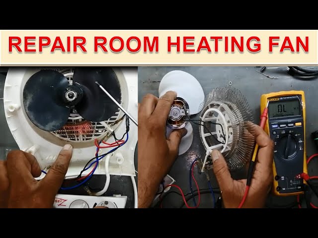 {215} How To Repair Room Heater Fan at home