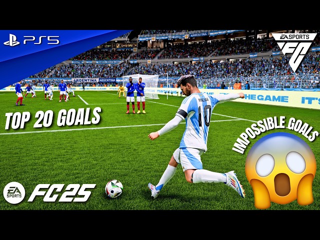 FC 25 - TOP 20 GOALS #1 | PS5™ [4K60]