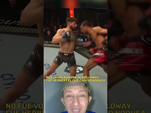 "¡ILIA TOPURIA ESTUVO AL BORDE DEL NOQUEO! El día que Jai Herbert casi lo acaba"#UFC #IliaTopuria