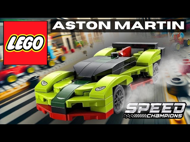 Insane Aston Martin Valkyrie AMR Pro Stop Motion #lego #stopmotion