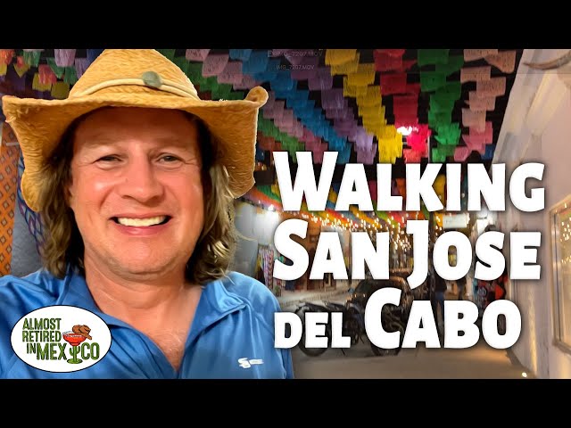 Walking San Jose del Cabo at Night