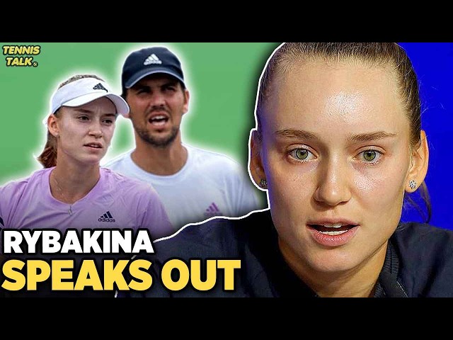 Rybakina Responds about Ex Coach Vukov Drama | Tennis News