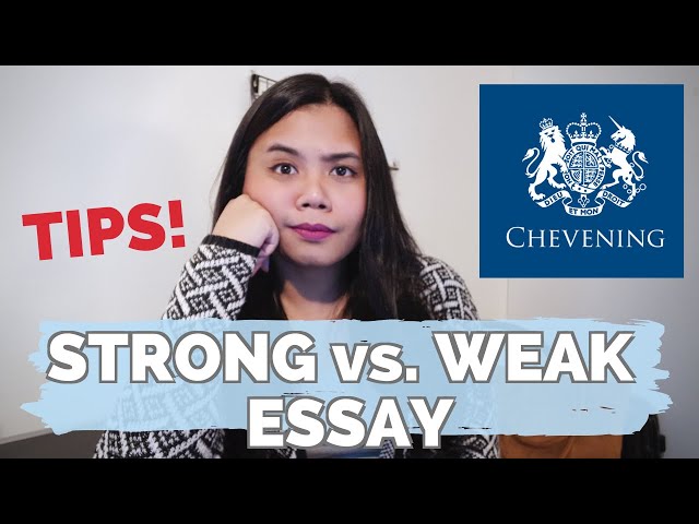 How to answer the 4 #CHEVENING ESSAY | Tips from a Chevening scholar