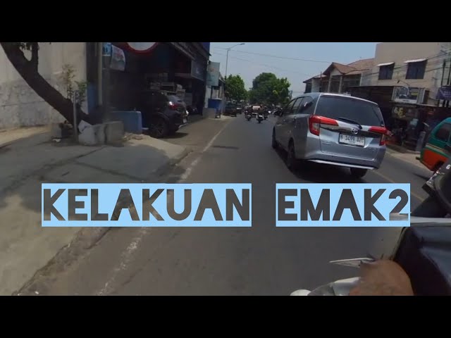 #VR - Begini #Kelakuan #Emak2 #Pemotor Klo Mo Masuk #Jalan #Raya  !!! #Bandung #Cimahi #360