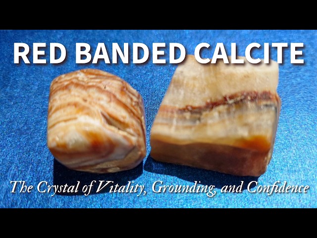 Red Banded Calcite: Exploring Its Mysterious Origins, Healing Benefits, and Metaphysical Properties