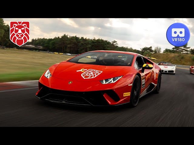 [180°VR] Huracan Performante on Tor Poznan Driver POV