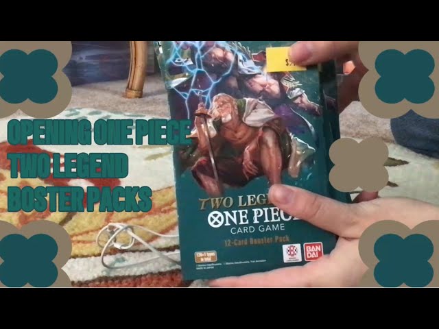 Opening One Piece Two Legend booster packs