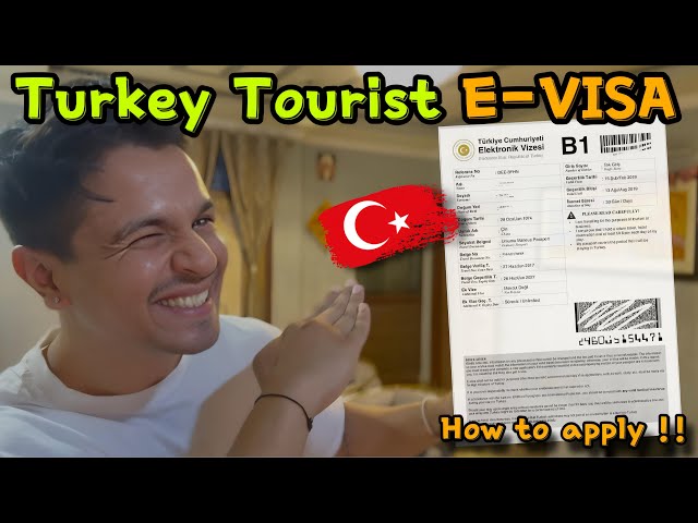 TURKEY TOURIST E-VISA | HOW TO APPLY | Complete Guide