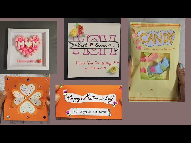 mother's day gift ideas | handmade greeting cards for mother's day @Craftypratima