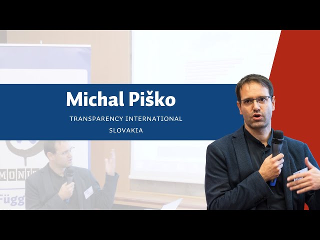 Michal Piško - Transparency International Slovakia | Conspiracy for Democracy 2022