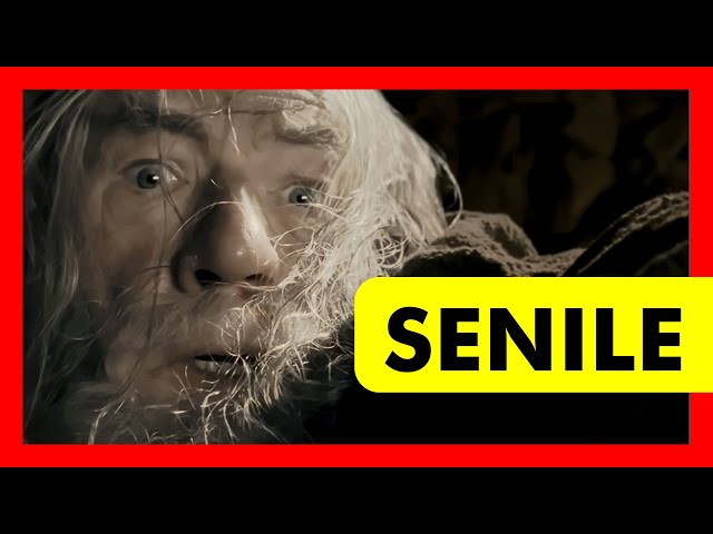 Gandalf has dementia