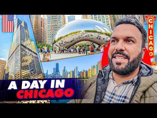 A Day in Chicago 🇺🇸 😍 Downtown, Cloud Gate, Willis Tower, Lake Michigan & My Reviews