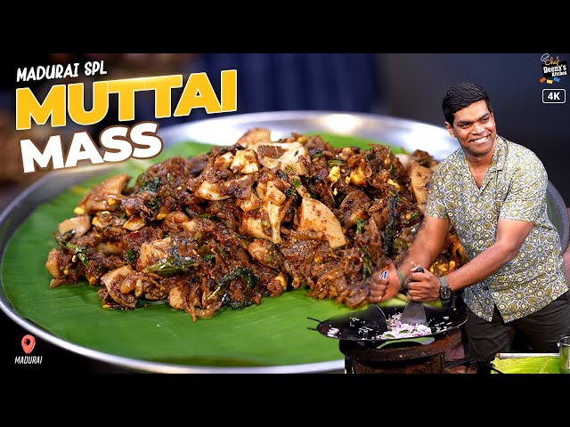 இதுக்காகவே மதுரைக்கு போலாம்! Madurai Famous Kothu Mass! Muttai Mass 🔥| Chef Deena's Kitchen