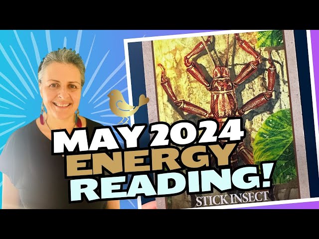 May 2024 Energy Reading - Stillness, Awareness, Discernment, Composure as we unlock untapped energy