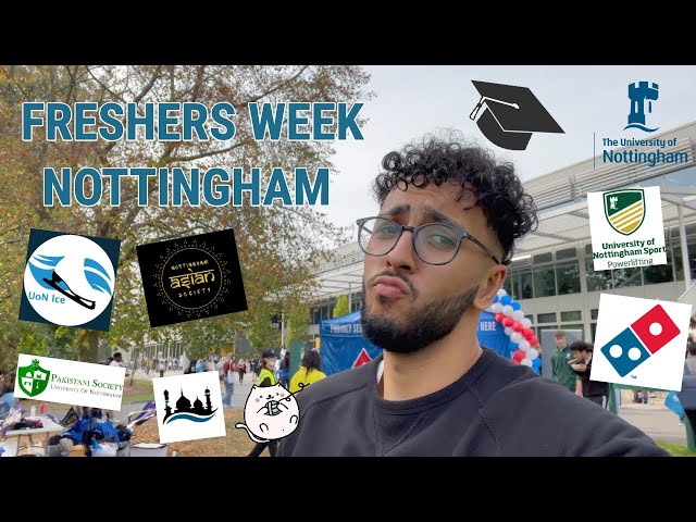 Nottingham UNIVERSITY FRESHERS FAIR // FRESHERS WEEK