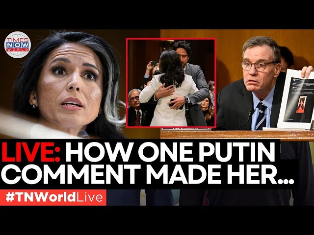 LIVE | Tulsi Gabbard Confronts Russia-Ukraine War at Senate Confirmation Hearing| Kash Patel | Trump